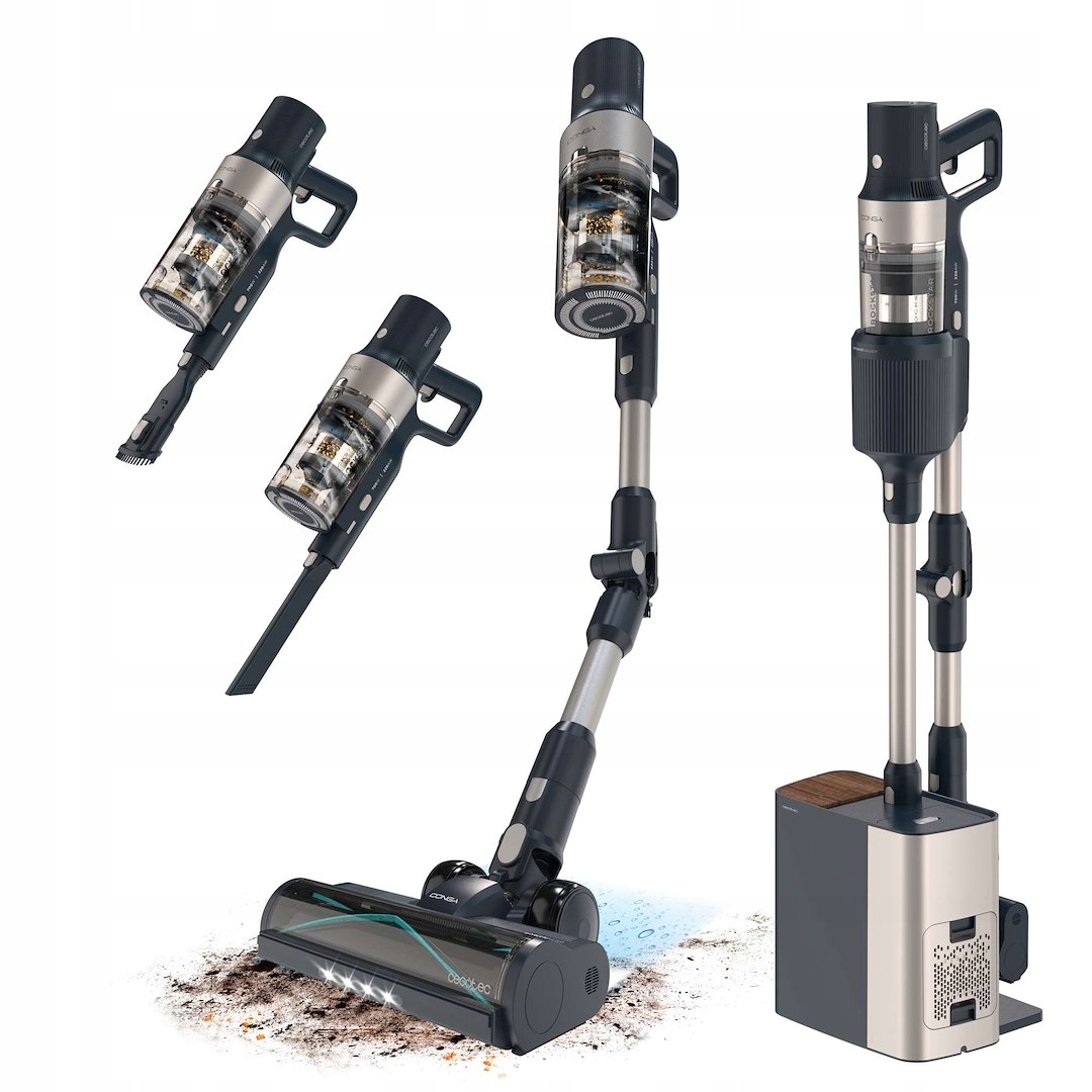 Odkurzacz pionowy Cecotec Conga Rockstar 5500 Hurricane Station Flex 700W