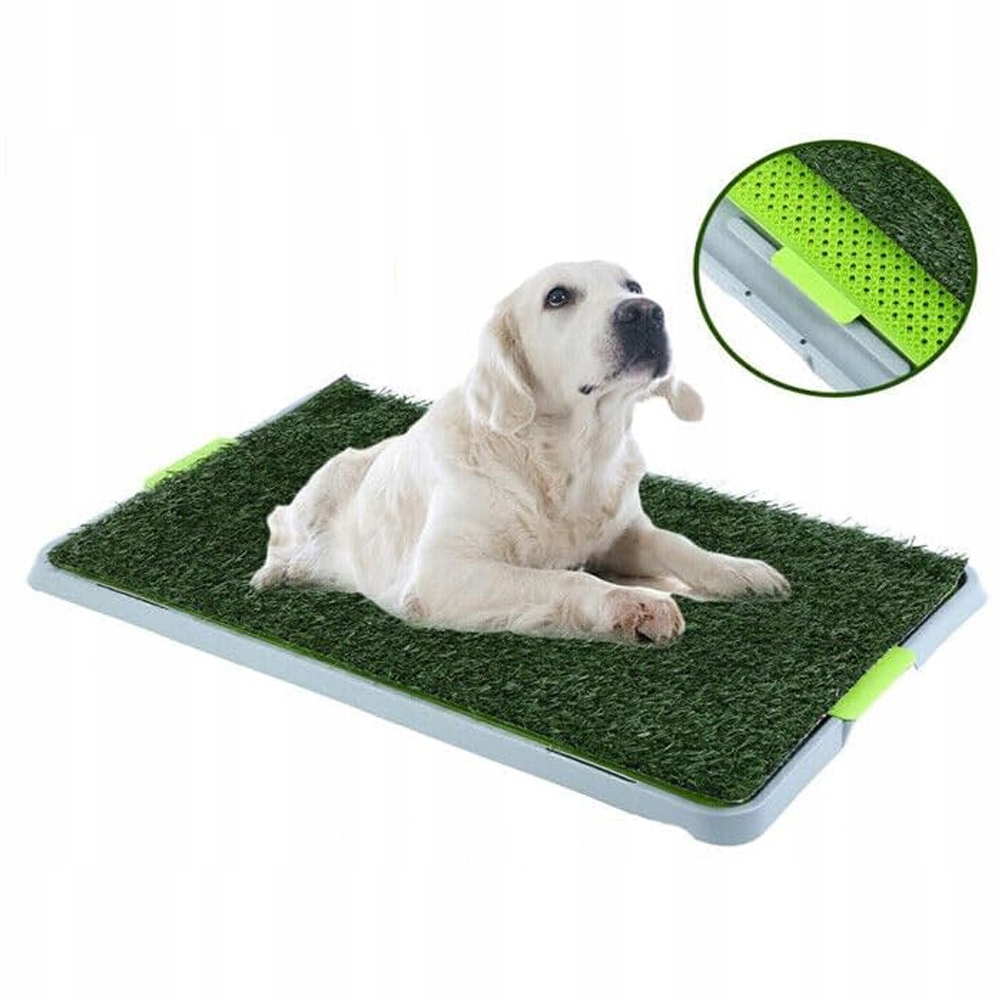 Záchod Pro Psy A Štěňata Pro Výuku Pet Potty S Trávou 68 X 42 CM