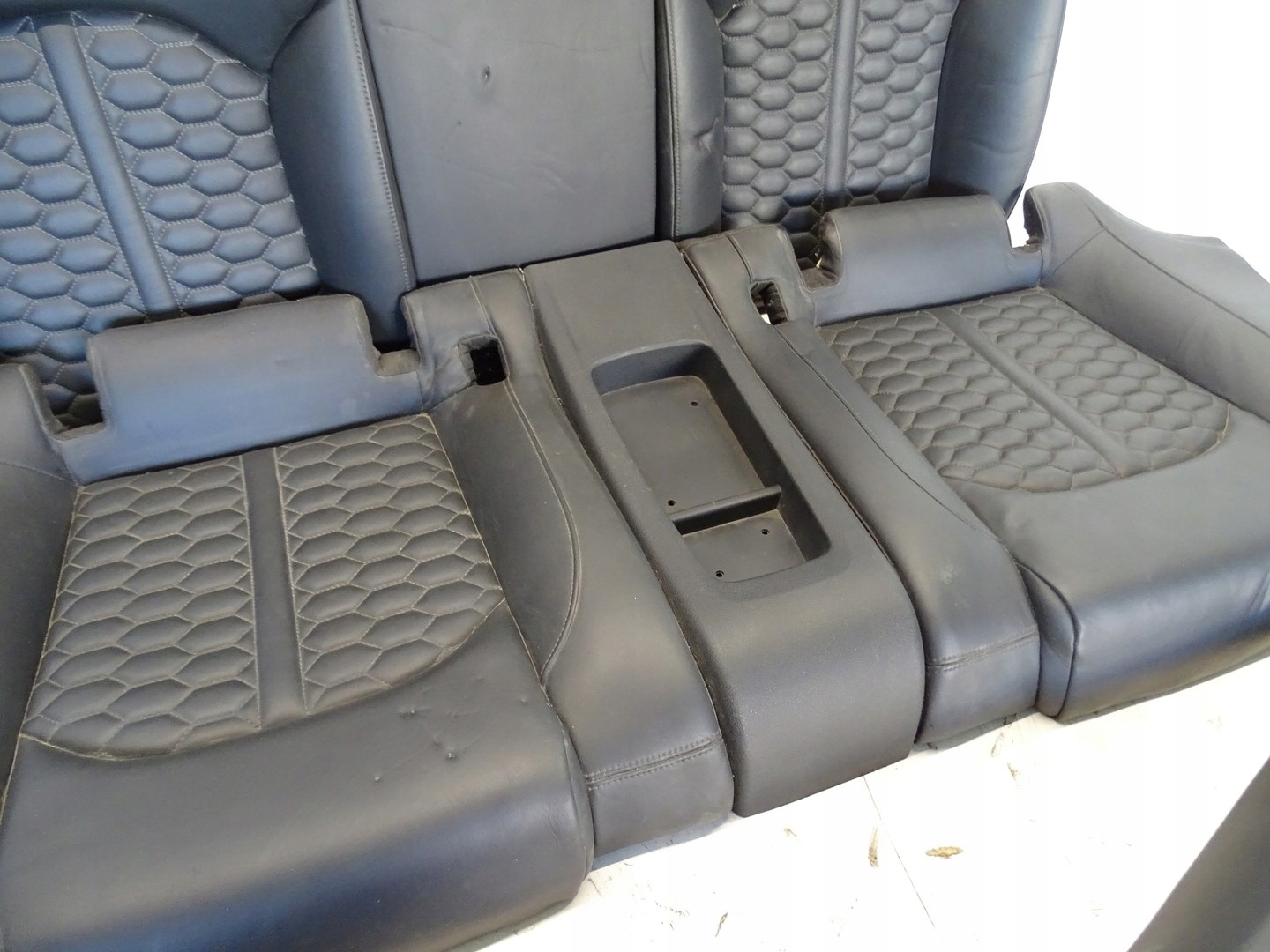 Sitz OPARCIE Sitze heck hinten AUDI RS7 4G schwarze Leder ROMBY