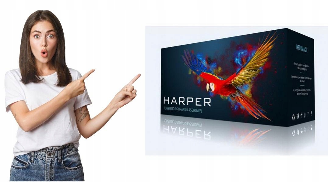 Toner czerwony, zamiennik Harper Brother TN423