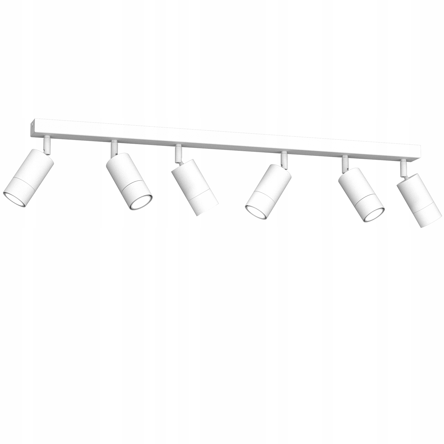 Luminex Link listwa sufitowa 6xGU10 biała mat regulowane reflektory 90cm