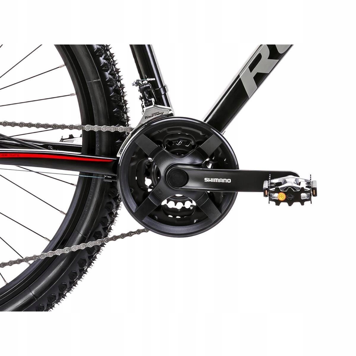 Rower ROMET Mustang M7.1 2023 czarno-czerwony 17" Model mustang