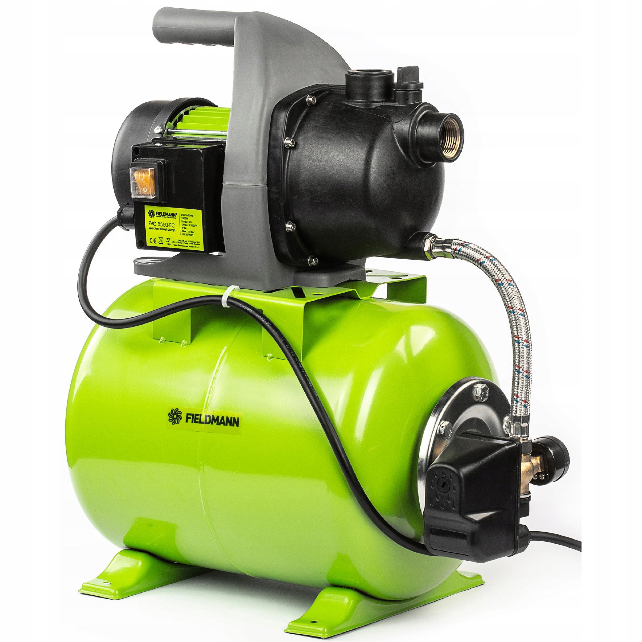 Hydrofor 24L Pompa Ogrodowa Fieldmann Fvc 8550 Ec 1000W 3500l/h