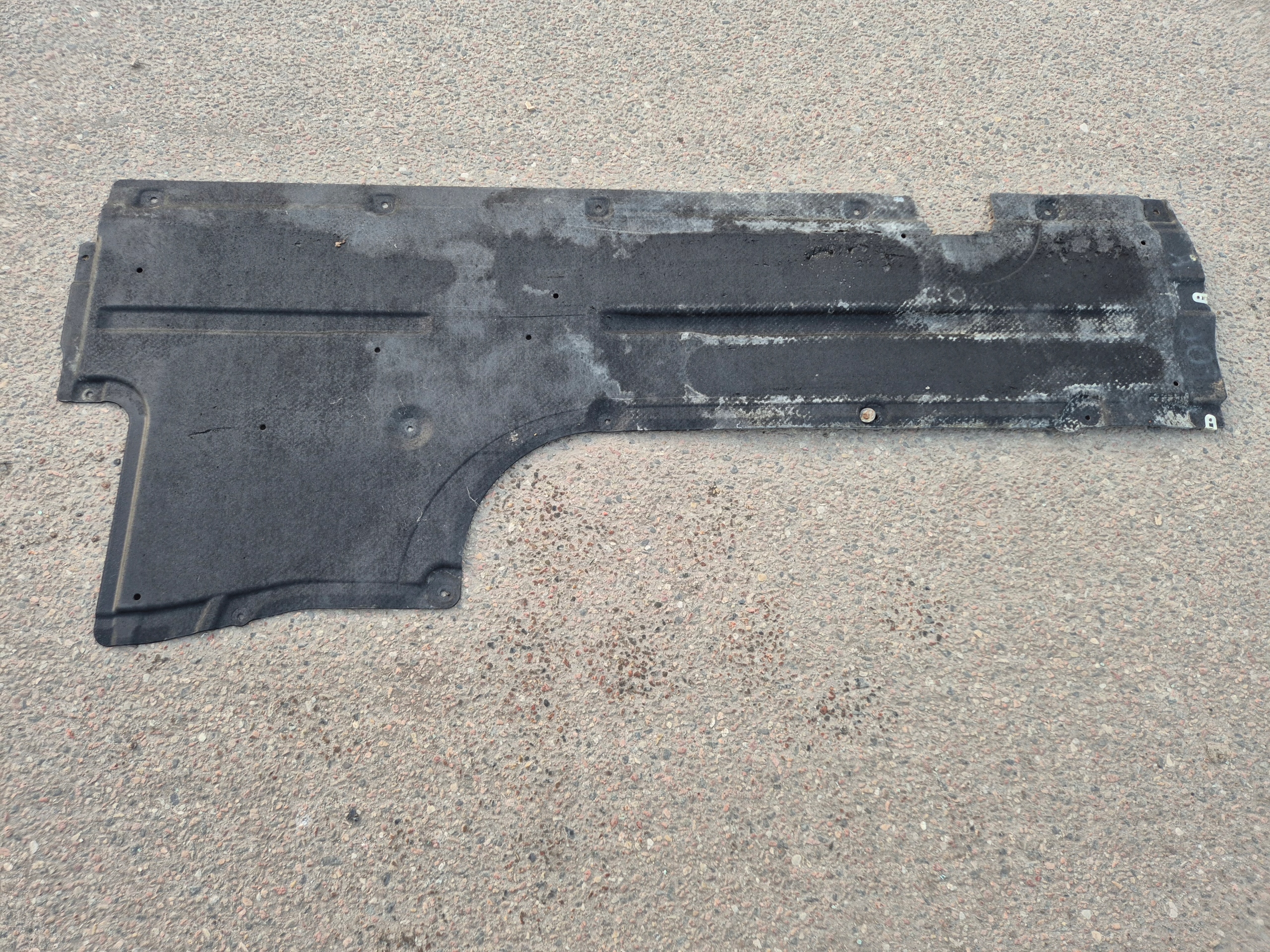 Blende Abdeckung Unterfahrschutz abdeckung rechts 7276182 BMW F06 Original!!
