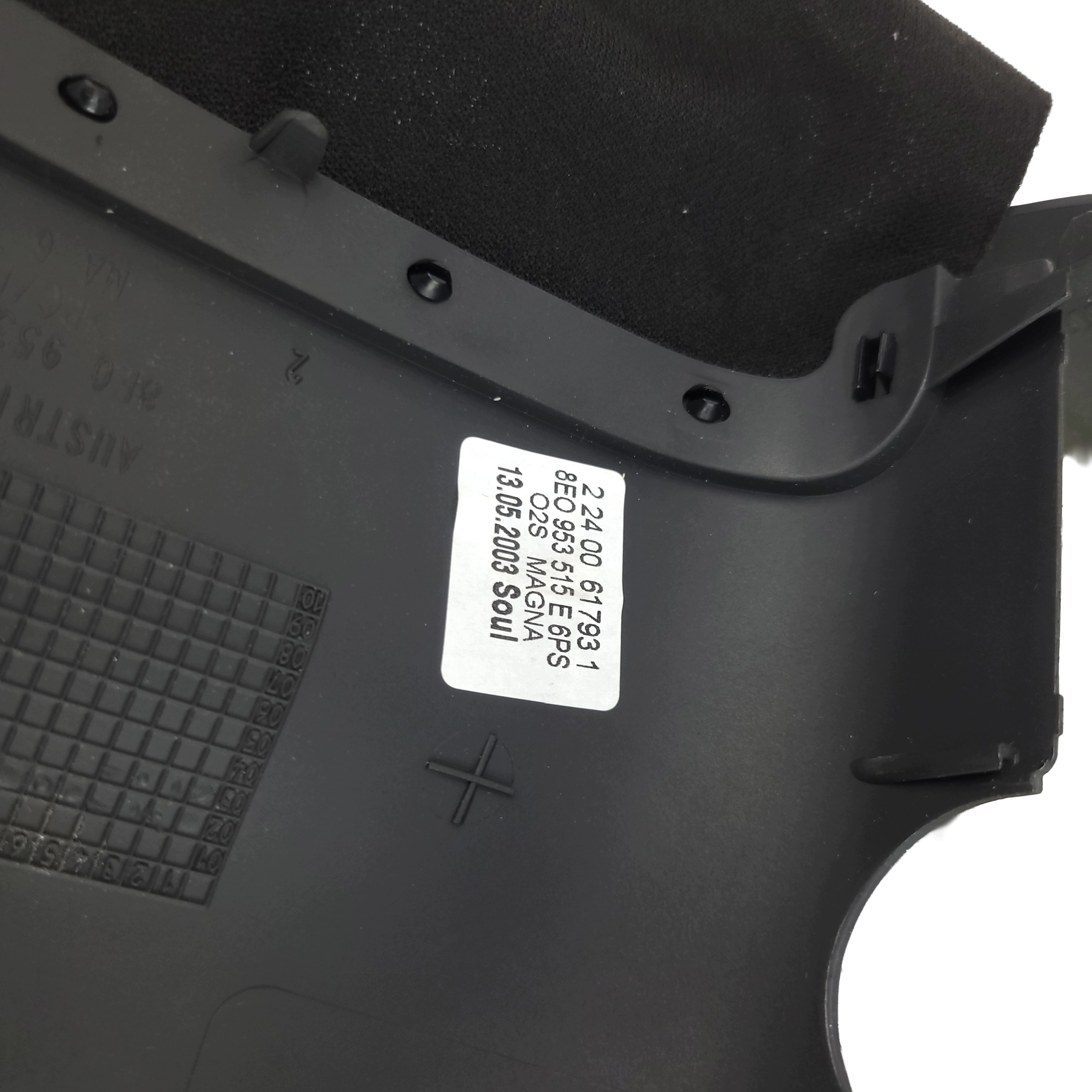 AUDI A4 B6 B7 obal volantu TEMPOMAT SOUL cierna 8E0953512j
