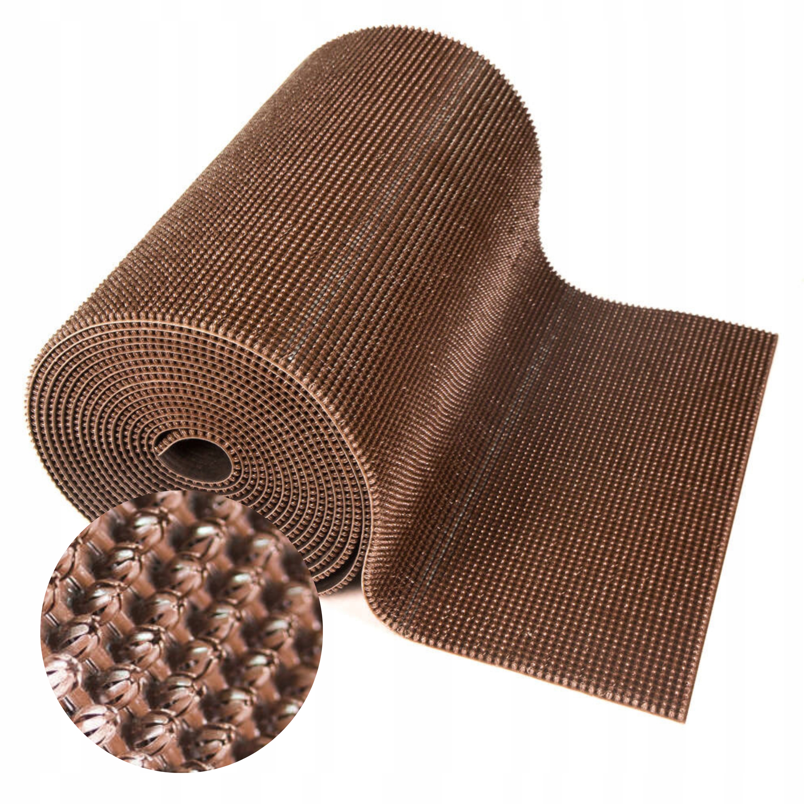 Stěrač Ježek Pod Dveře Na Metry Easy Turf Tmavě Hnědý 90 cm Silný