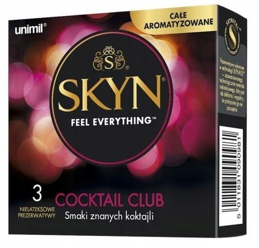 

Skyn Coctail Club 3 szt Prezerwatywy Smakowe
