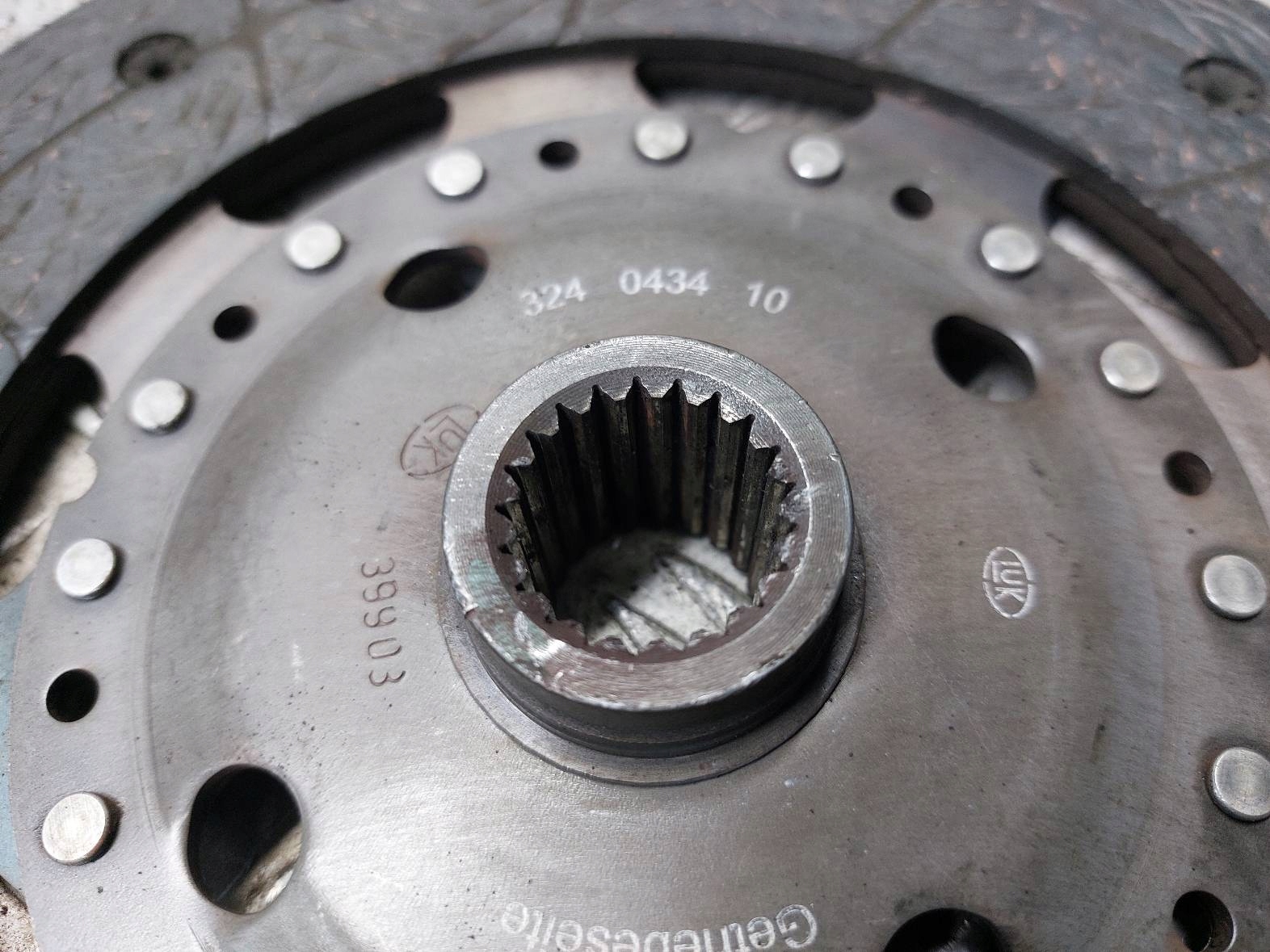 VOLANO USATO + disco + di pressione + LOZYSKO CITROEN C5 II 2.0 HDI