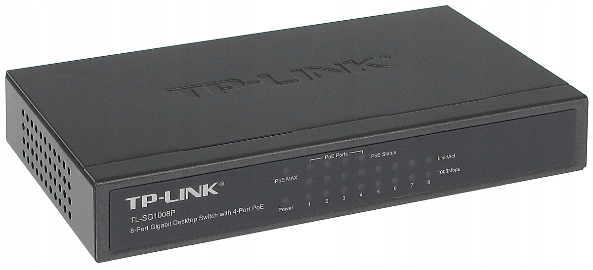Tp-link TL-SG1008P 8PORTOVÝ Poe Switch
