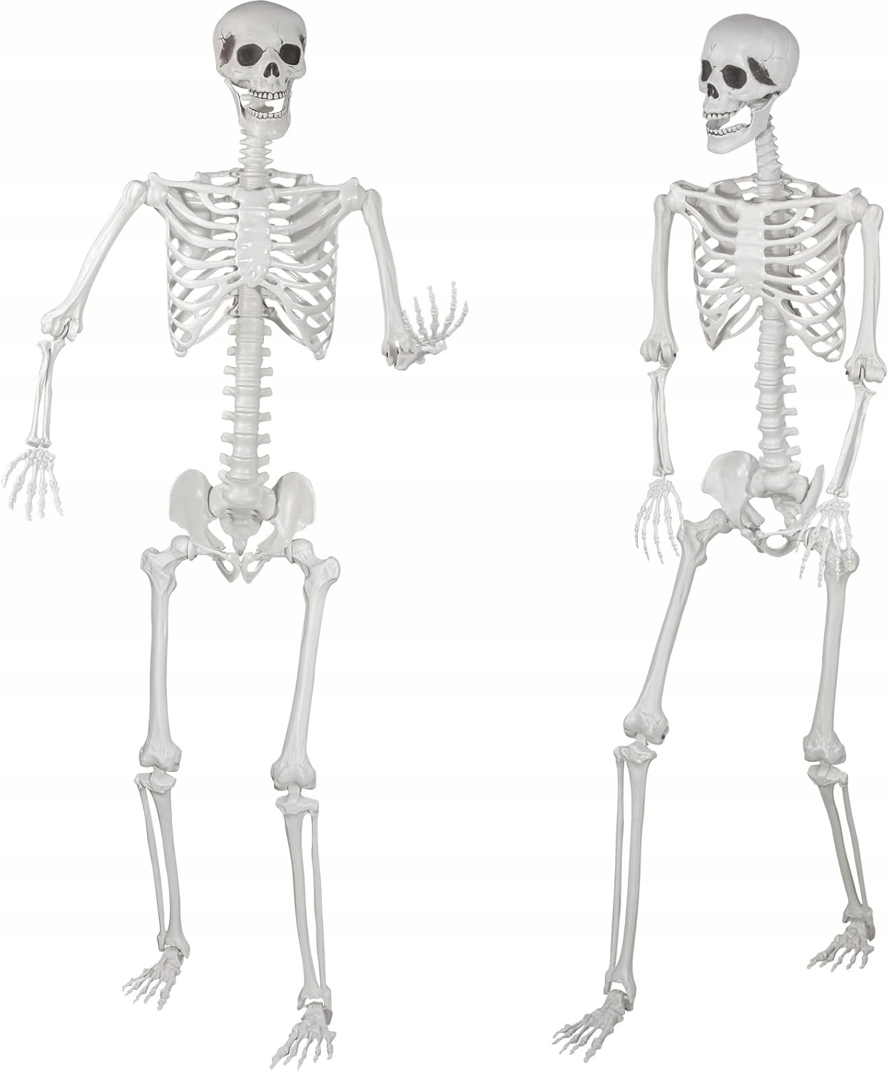 Szkielet Halloween 180 CM Ruchome Stawy Naturalnej Wielkości Dekoracja