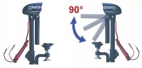 Silnik elektryczny Haswing W-20 12V 20 lbs 200W Model Haswing W-20