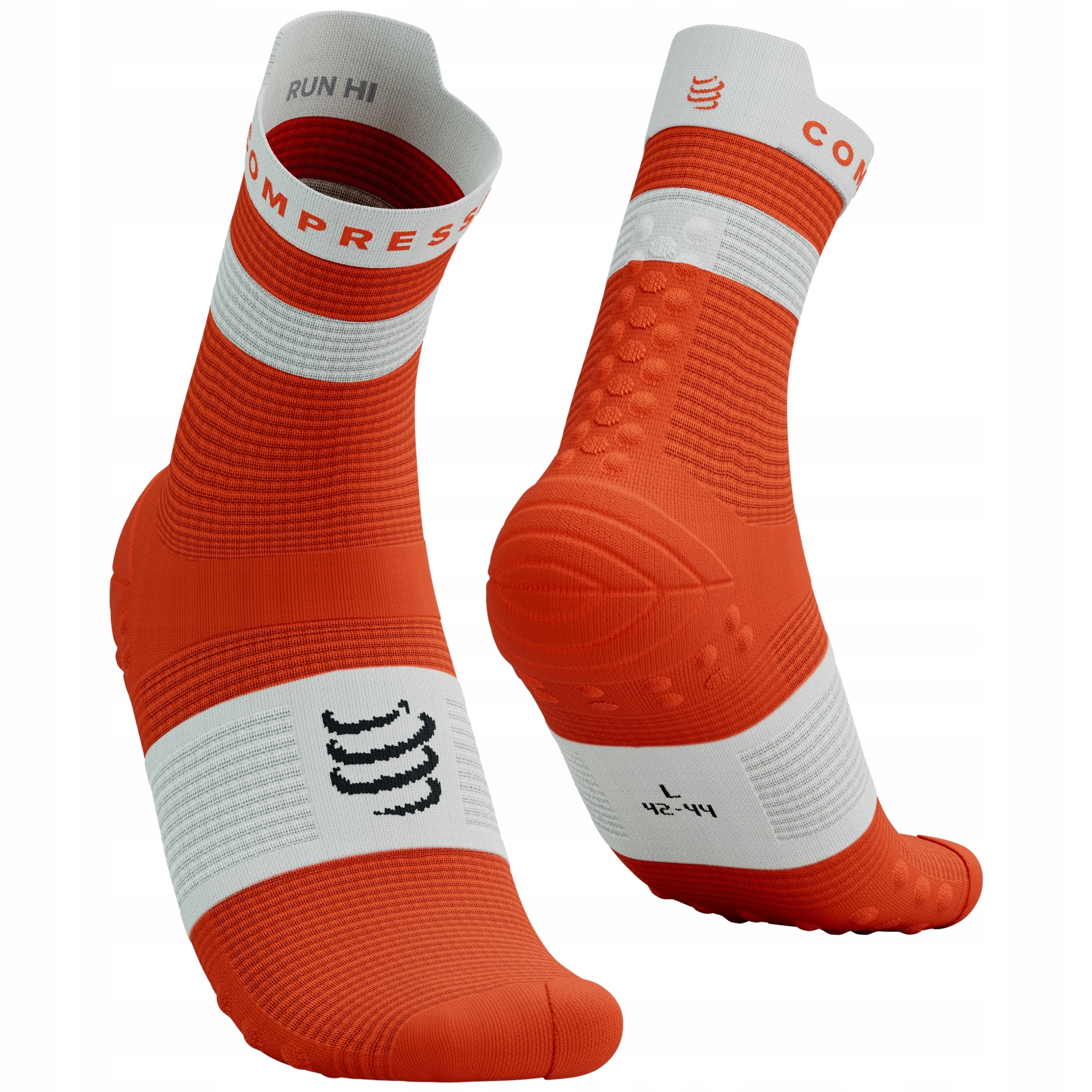 Skarpety Kompresyjne Biegowe Compressport Proracing Socks V4 Run High T1