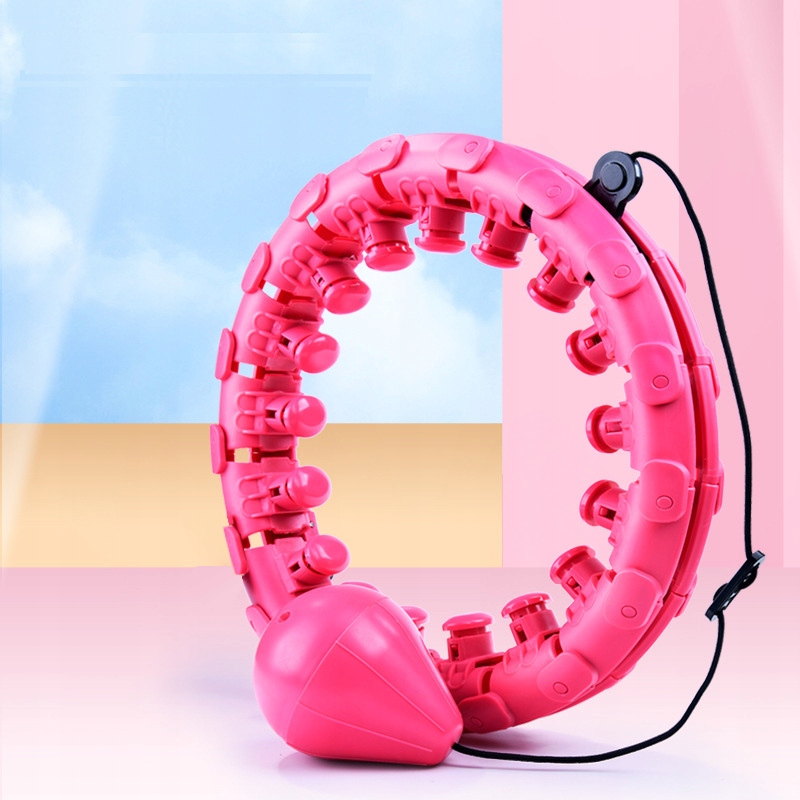 SMART HULAHOP FITNESS MASTER Z MASAŻEREM OBCIAŻENIE PLUS SIZE + GUMY Stan opakowania oryginalne