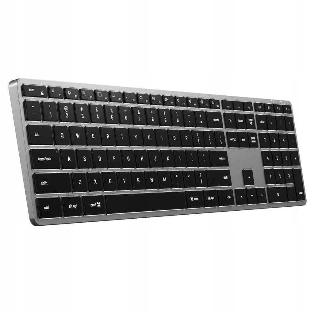 Bezdrátová klávesnice Qwerty Satechi Slim X3 ST-BTSX3S stříbrná