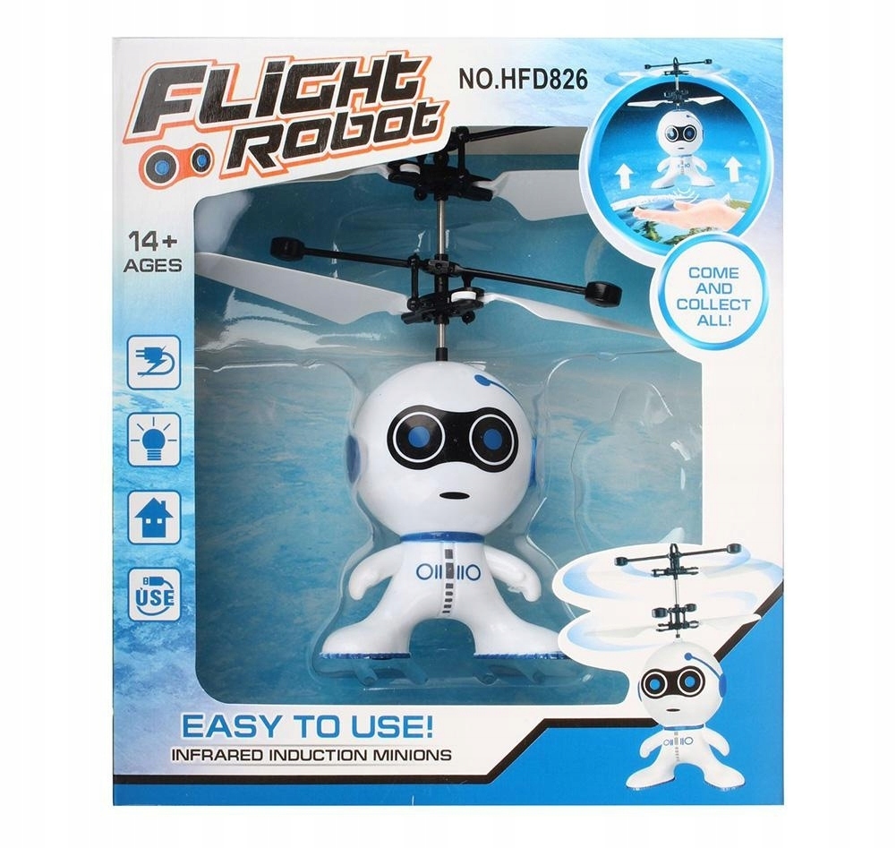 LATAJĄCY ROBOT DRON ROBOCIK HELIKOPTER STEROWANY Kod producenta Corozevari