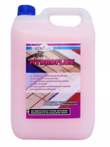 PLASTYFIKATOR WODOUSZCZELNIACZ DO BETONU - HYDROFLUX -10L