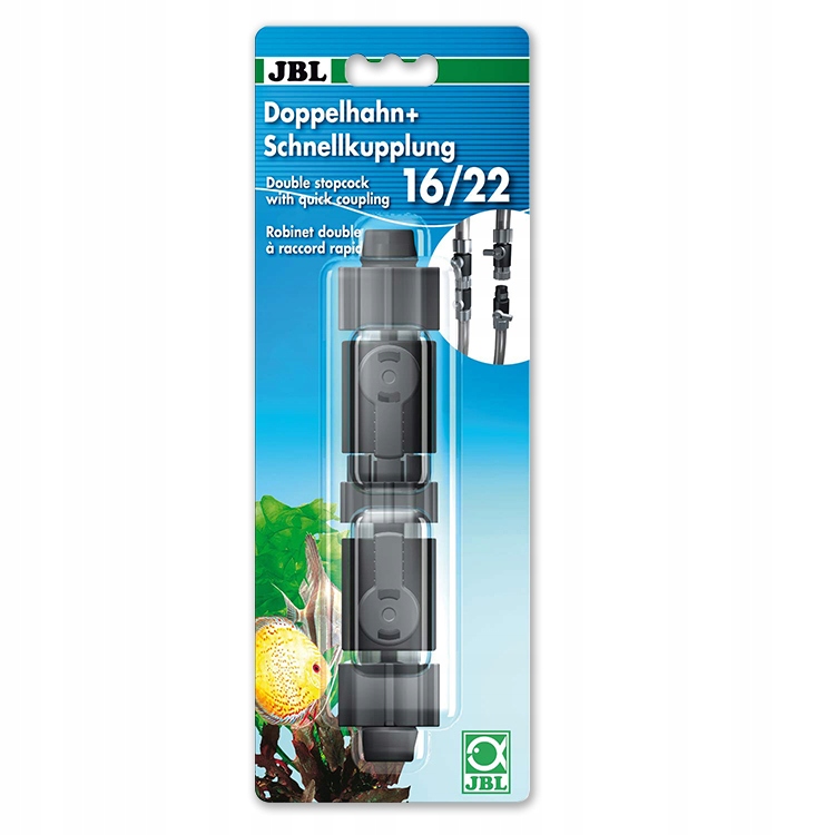 

Zawór Podwójny Jbl Na Wąż 16/22mm Szybkozłączka