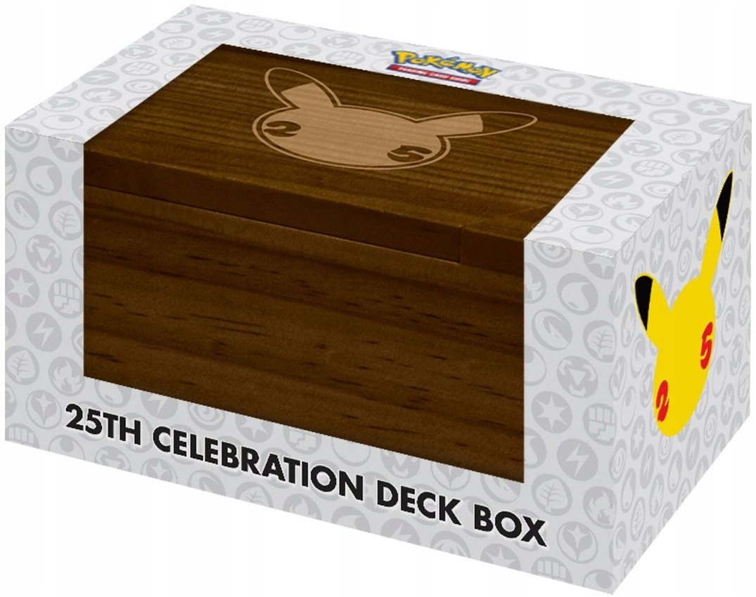 Pudełko Pokemon Deck Box - 25th Anniversary