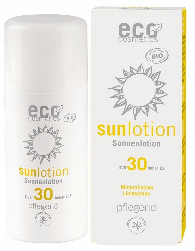 SUN LOTION SPF 30 Emulsja na słońce SPF 30 100ml Eco Cosmetics