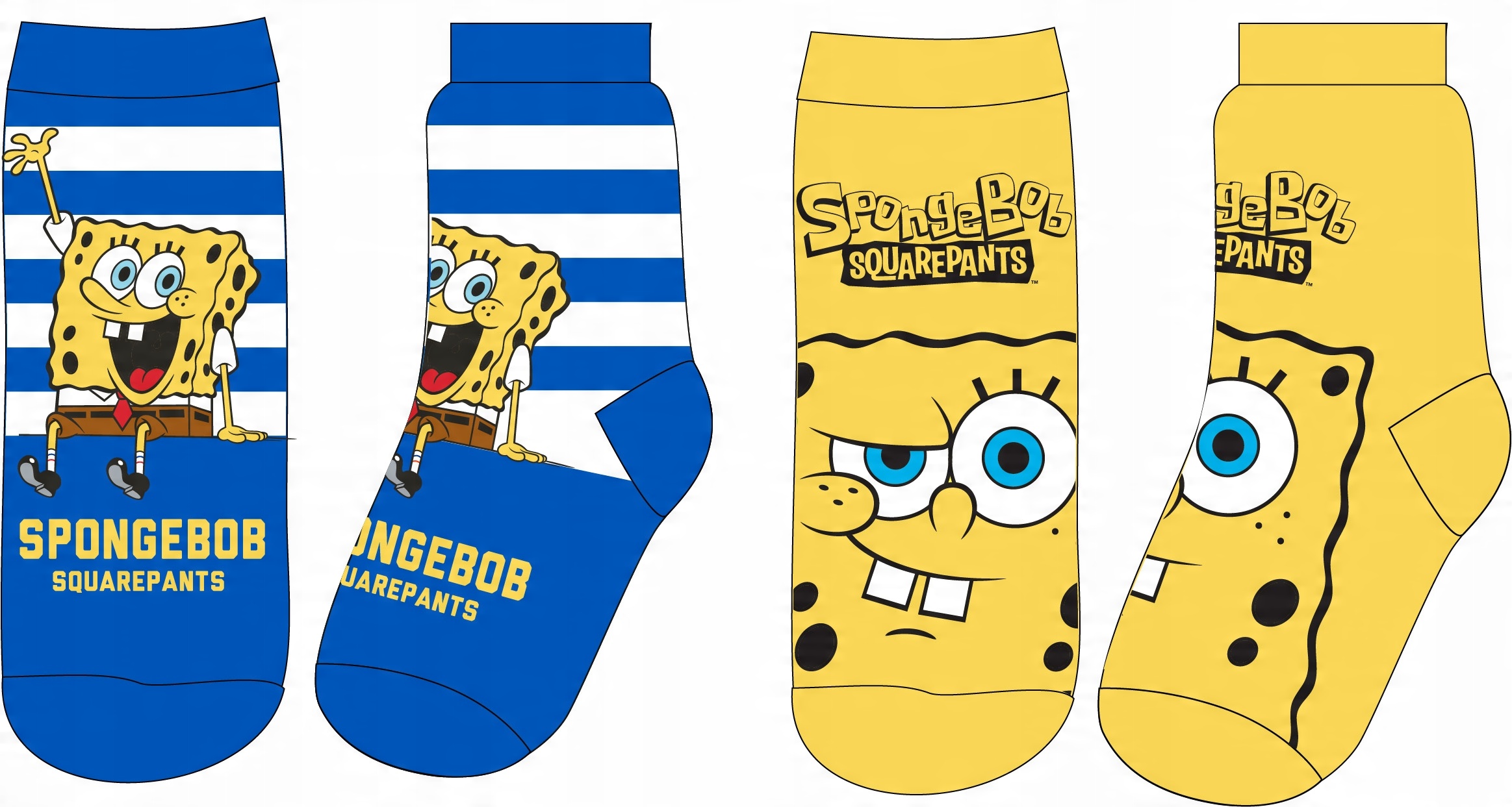 

2pak skarpetki Sponge Bob Spongebob 27-30