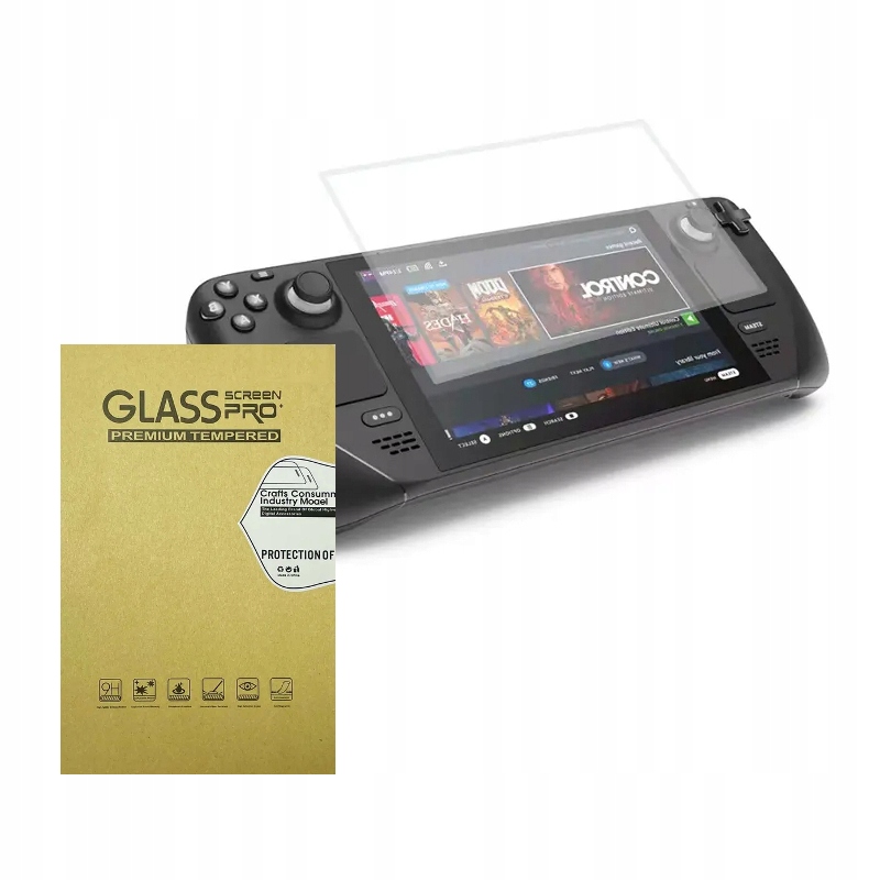 

Szkło hartowane tempered glass na Steam Deck