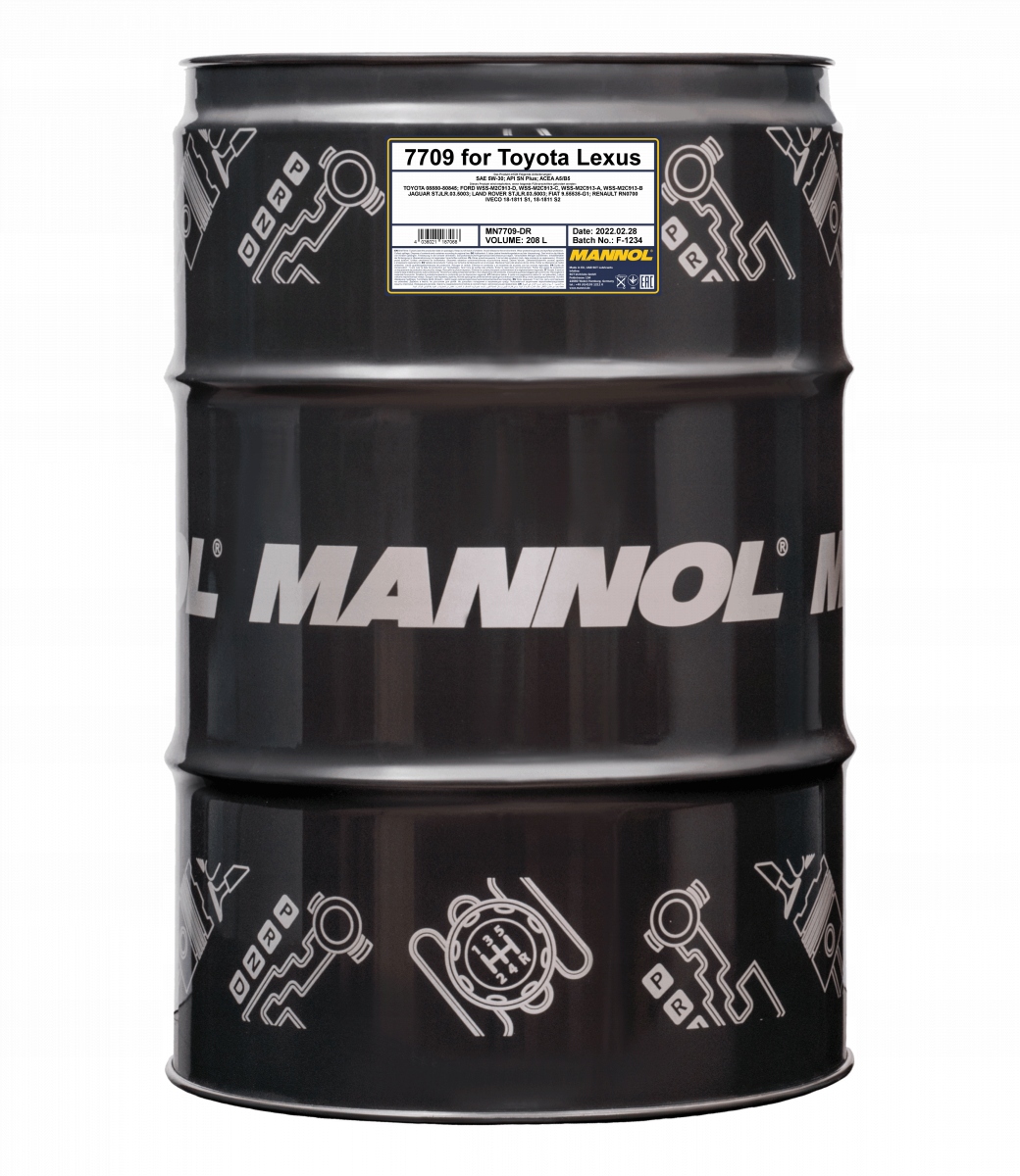 Mannol for Toyota Lexus 5W30 208L 7709