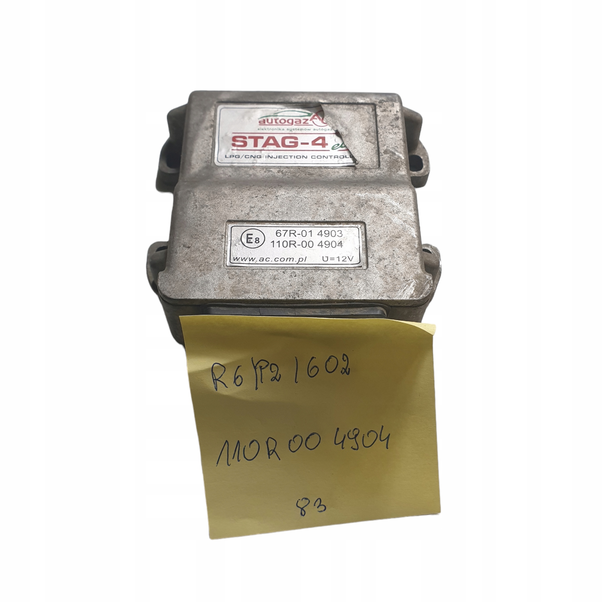 MODUŁ STEROWNIK KOMPUTER GAZU 110R-00 4904 110R004904 STAG