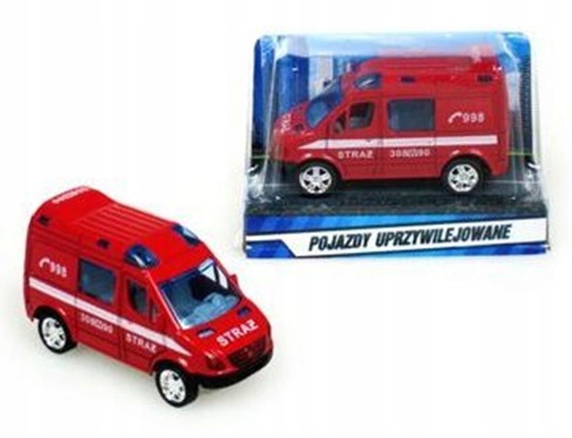 auto metalowe STRAŻ POŻARNA | HKG072 — 6