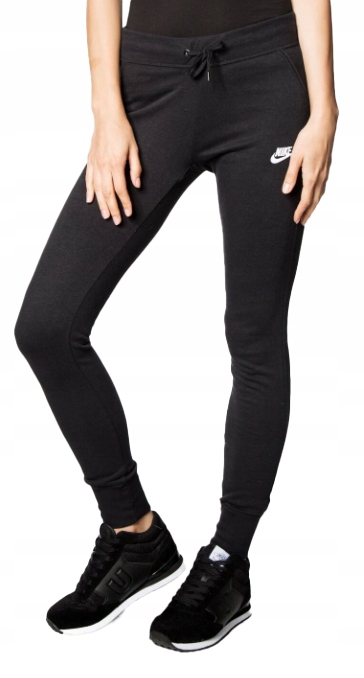 Dámské kalhoty Nike Sportswear Fleece Slim Fit 807364-010 L