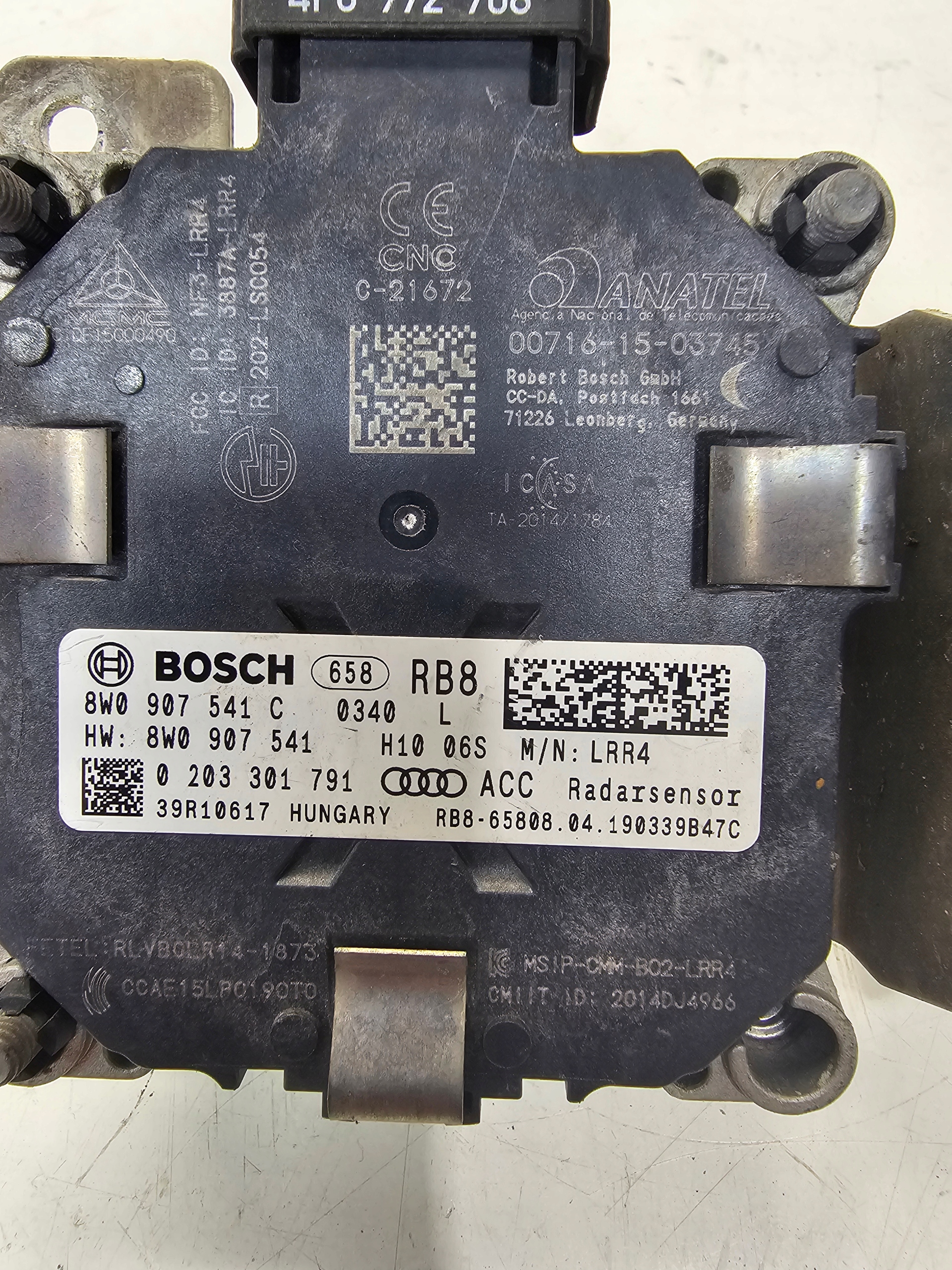 RADAR DISTRONIC SENSOR ACC AUDI A4 B9 A5 8W 8W0907541C