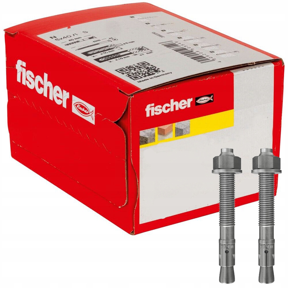 Fischer Kotva čapová Fbn II 10/5 K nerezová oceľ R 50ks