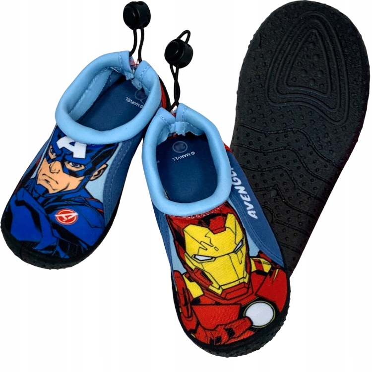 Buty Do Wody Pływania Dla Dzieci Na Plażę Ochronne Avengers Marvel 28