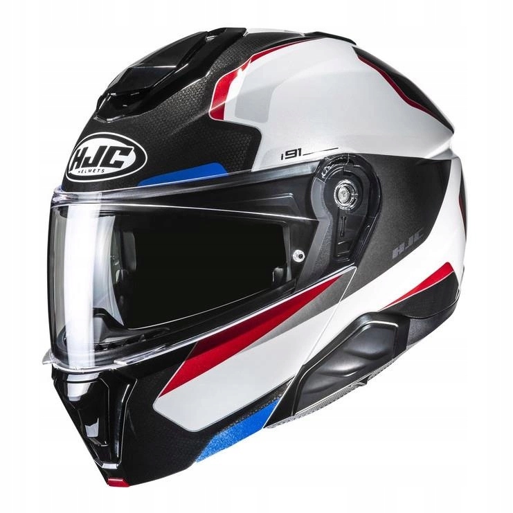Motocyklová prilba Hjc I91 Felio Black/white čierna biela Darčeky