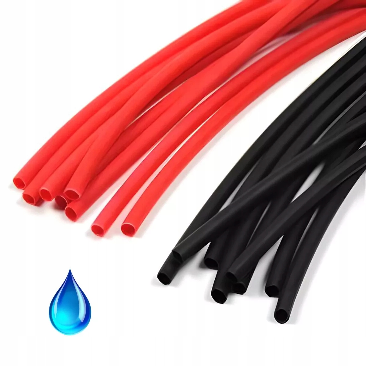 Rurka 3,2mm termokurczliwa z klejem Czerwony Rodzaj termokurczliwa