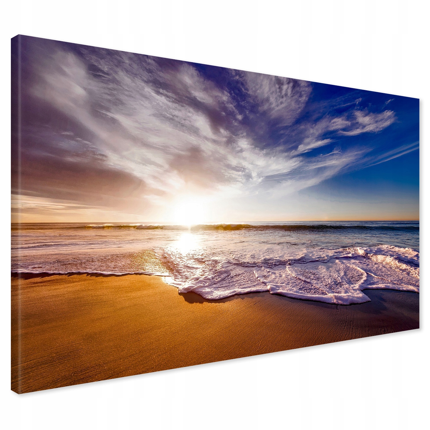 

Obraz na płótnie morze plaża fale 120x80