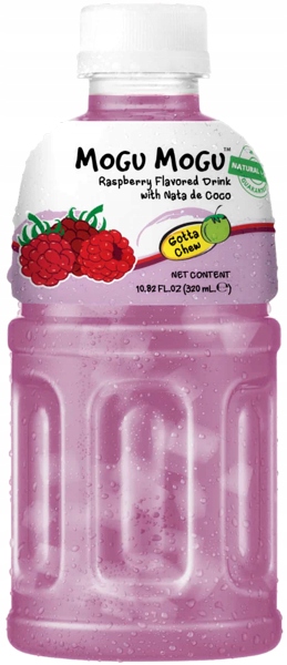 

Mogu Mogu Malina z dodatkiem Nata de Coco 320ml