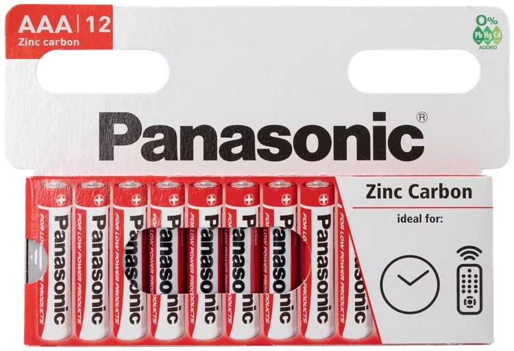 Panasonic R3 Aaa 1,5V Akkumulátor Szett 12