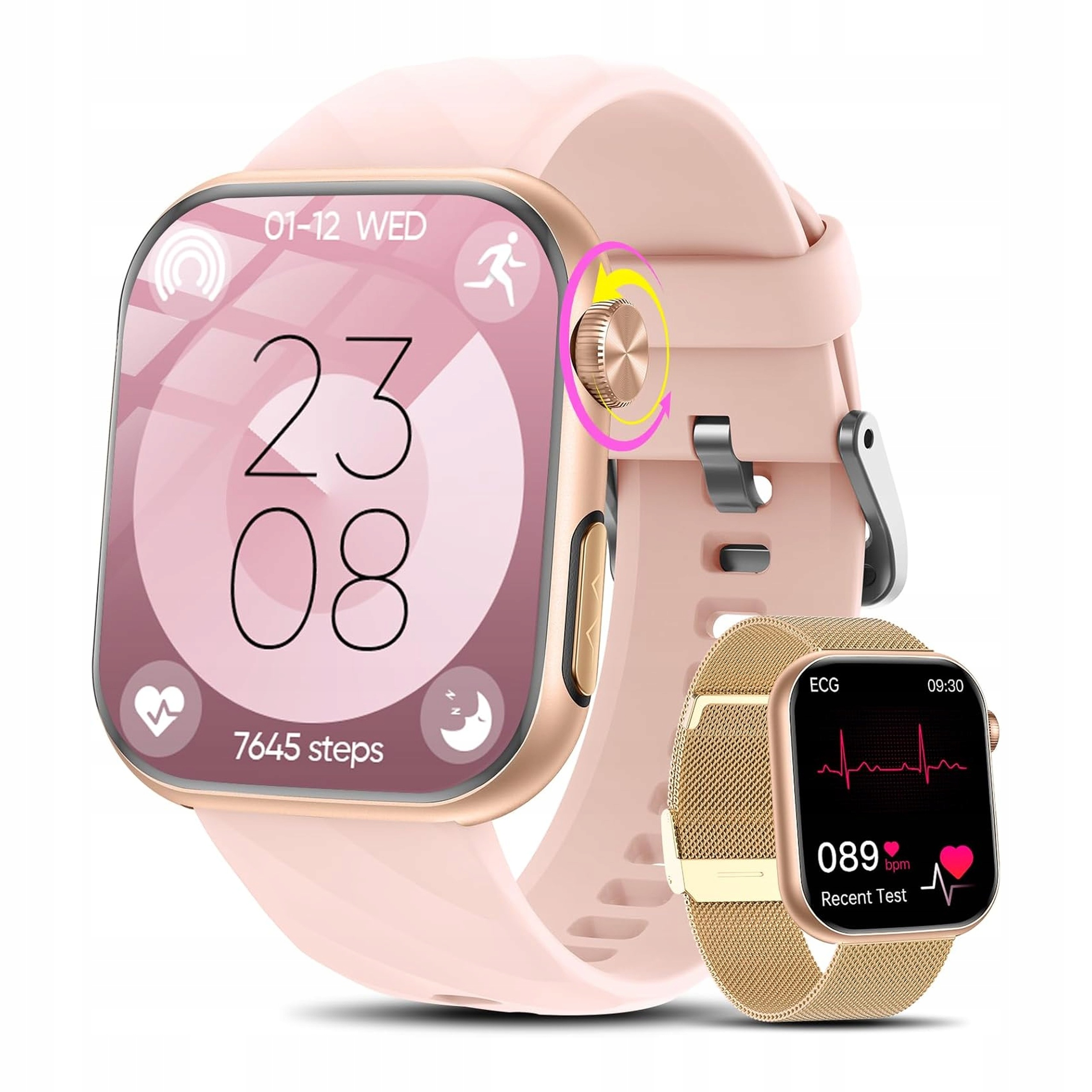 Sport Okosóra Marsyu Amoled Hrv Okosóra 1,97 Hüvelykes Sláger