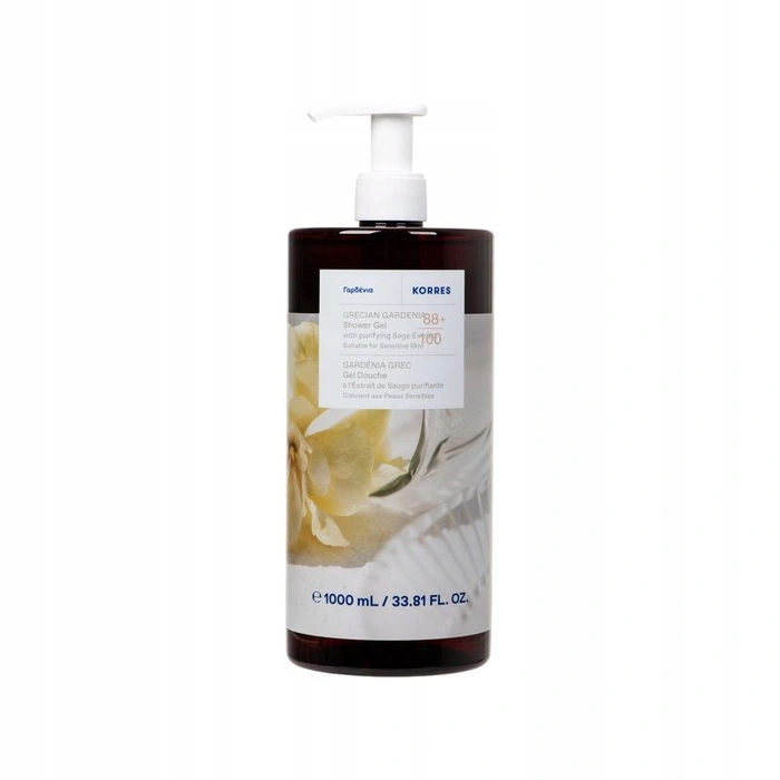 Korres Sprchový Gel Řecká Gardenia 1000 ml 1 L