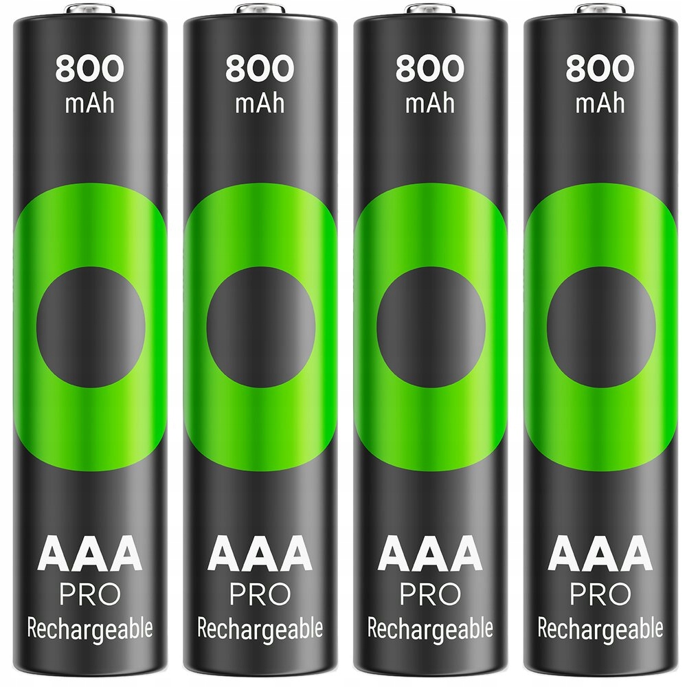 Akumulatorki Aaa R03 Ni-MH Gp ReCyko Pro 800mAh 4 sztuki
