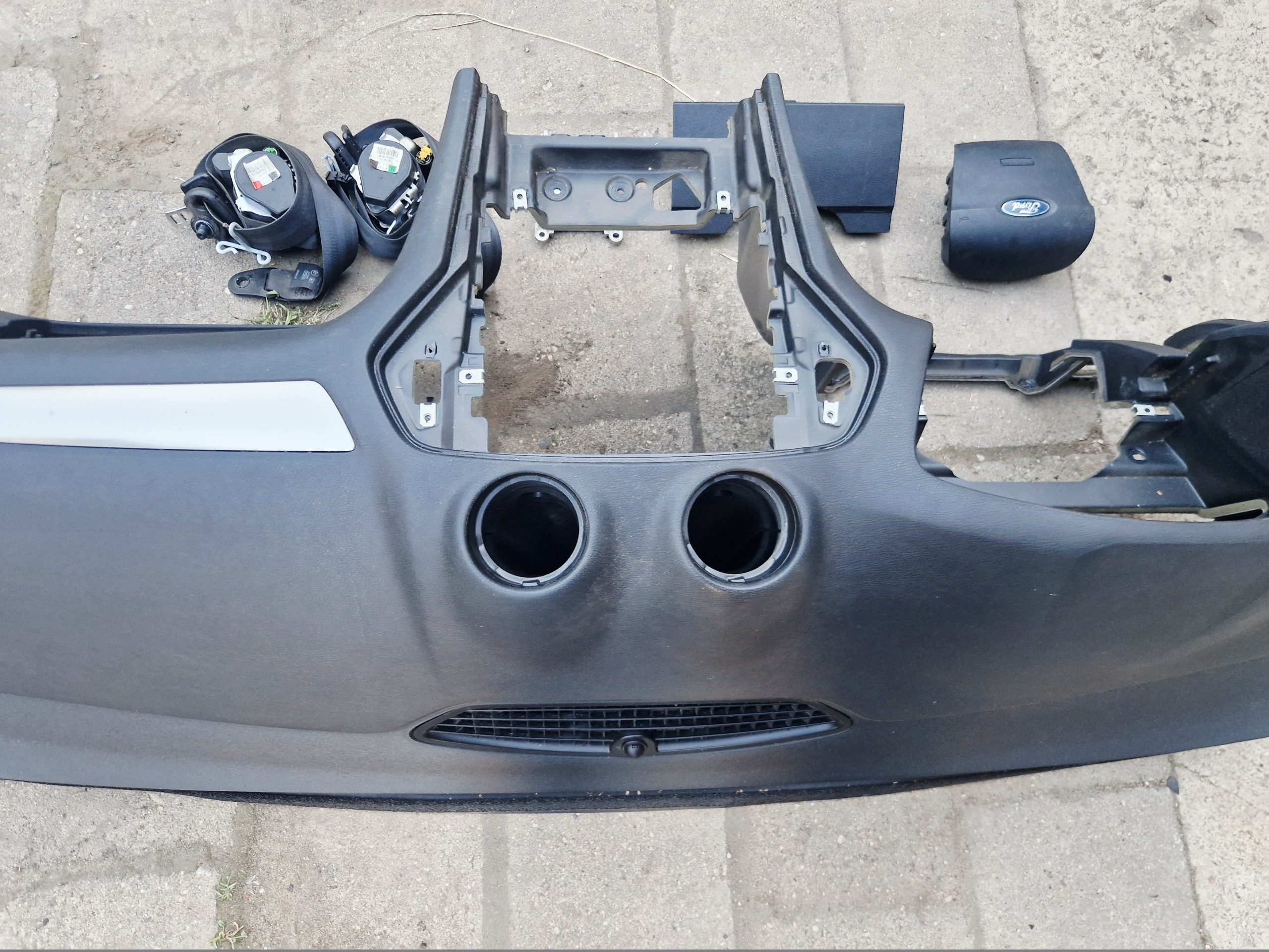 FORD MONDEO MK4 dashboard console airbag SENSOR tension belts KOMPLET