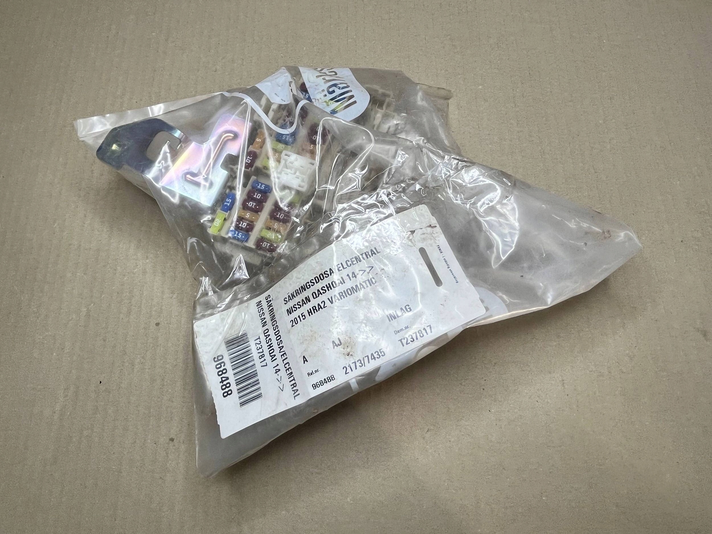 Module fusibles Complète Nissan Qashqai 4EB0A