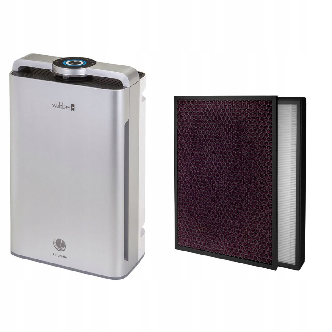 Čistička vzduchu Webber AP9700 Wi-fi stříbrná