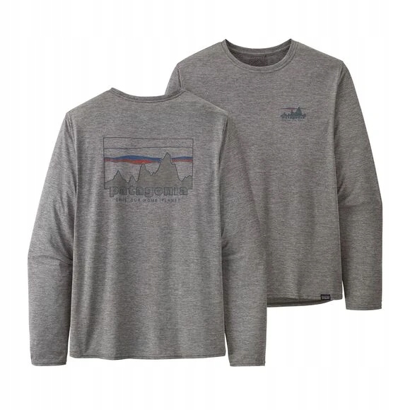 Koszulka męska Patagonia L/s Cap Cool Daily Graphic Shirt '73 Skyline