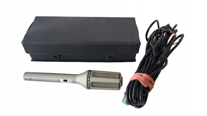 СТАРЫЙ ДИНАМИЧЕСКИЙ КАРДИОИДНЫЙ МИКРОФОН MONACOR DM - 800 СОСТОЯНИЕ ХОРОШЕЕ GWR