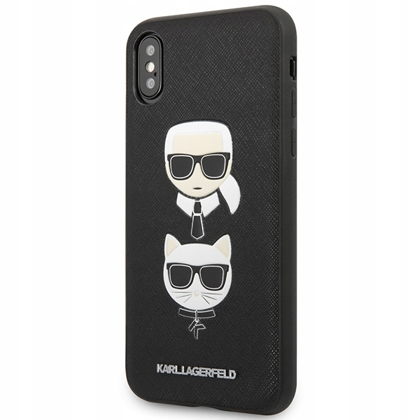 Karl Lagerfeld Etui Hardcase Do Iphone Xs Max Saffiano Karl&choupette Head