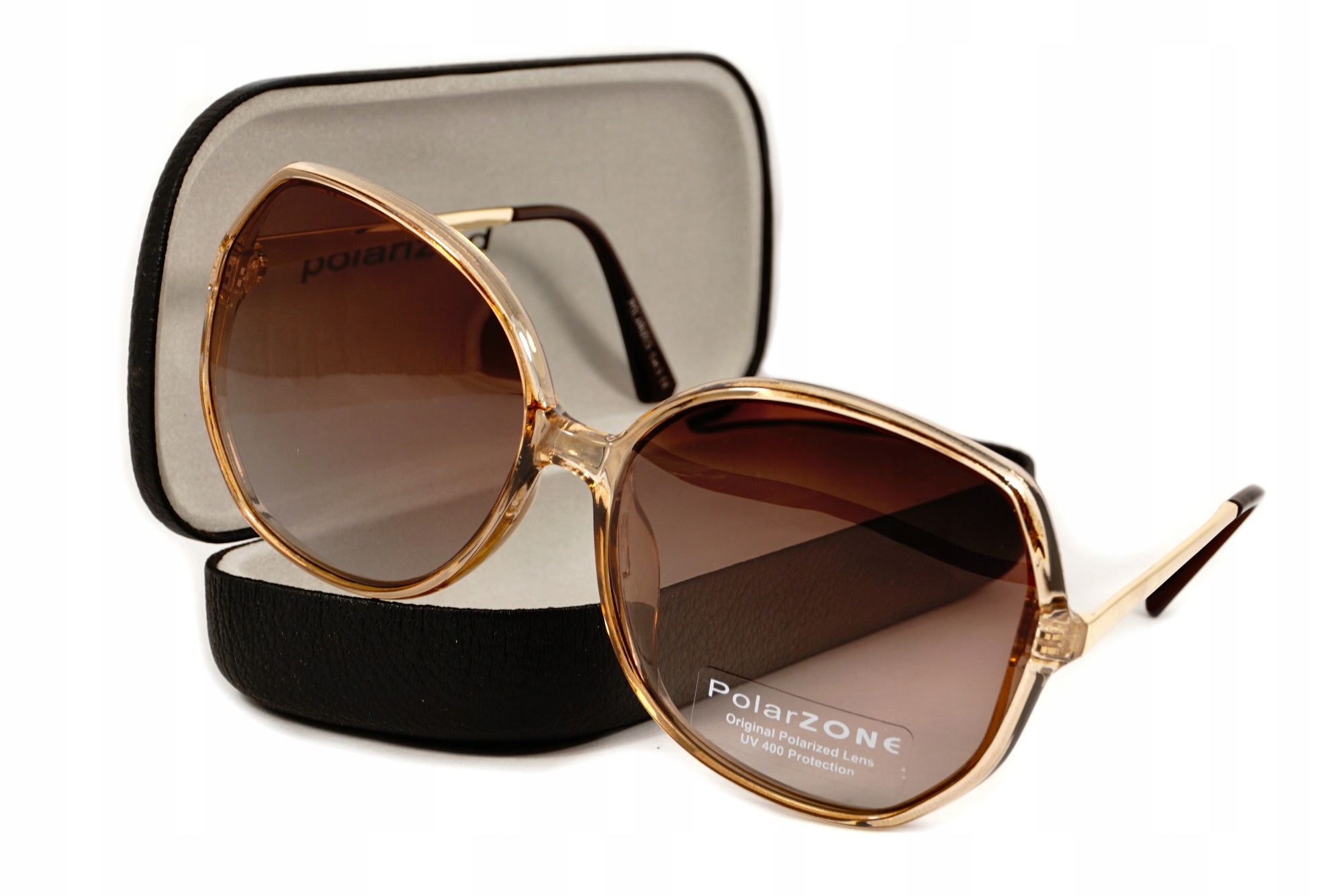 DAMSKIE OKULARY PRZECIWSŁONECZNE POLARYZACYJNE ELEGANCKIE Z FILTREM UV400