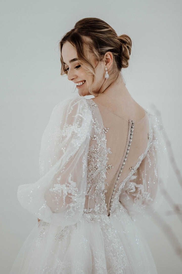 Kolczyki ślubne srebrne łezki ażur elegancja klasa Marka Kokonet