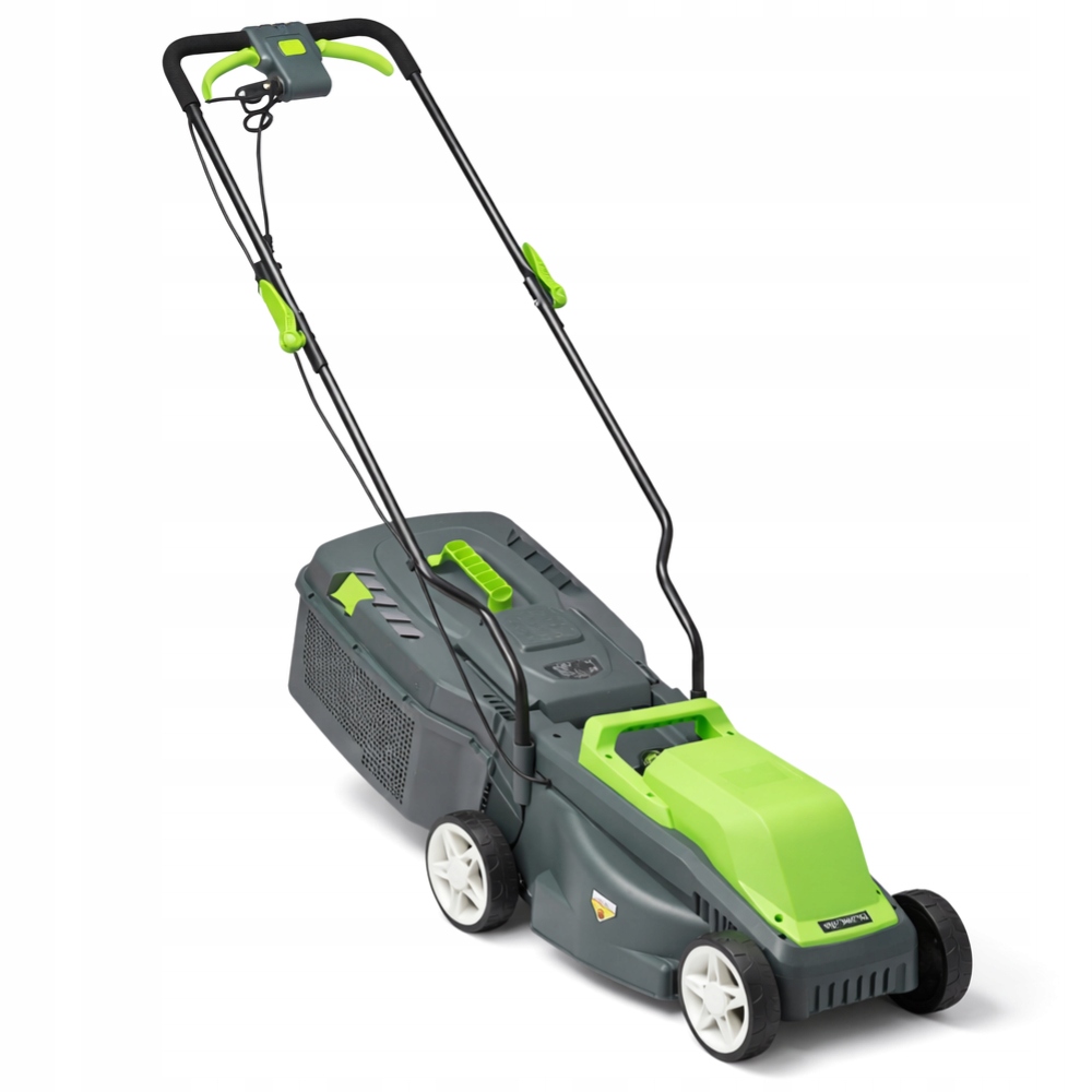 Výkonná elektrická sekačka 2200 W, nastavitelná, Zahradní, s košem, Lehká