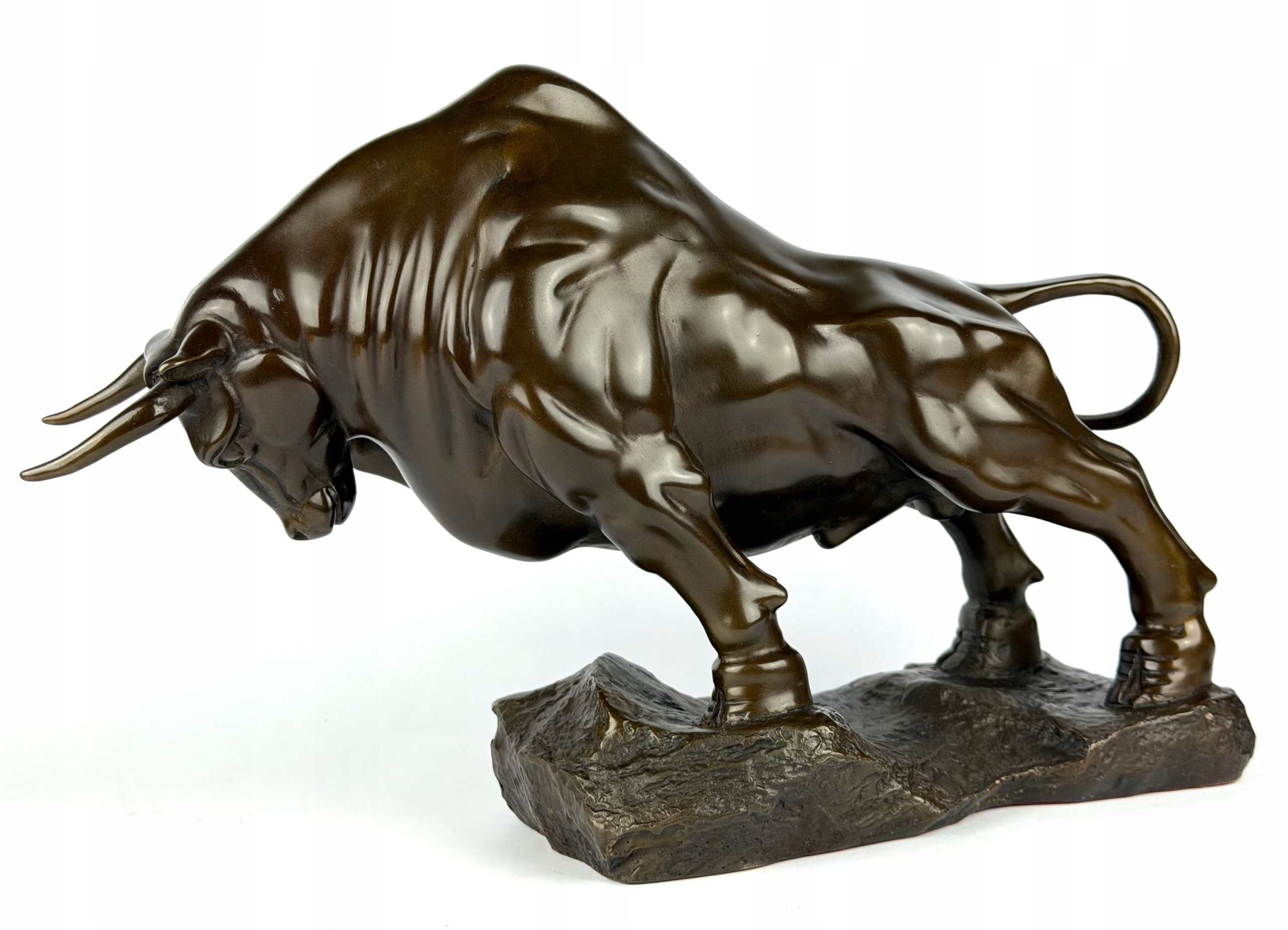 Statuetka Figurka Byk Byka Metal Dla Taty Szefa Brata Przyjaciela